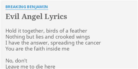 evil angel lyrics